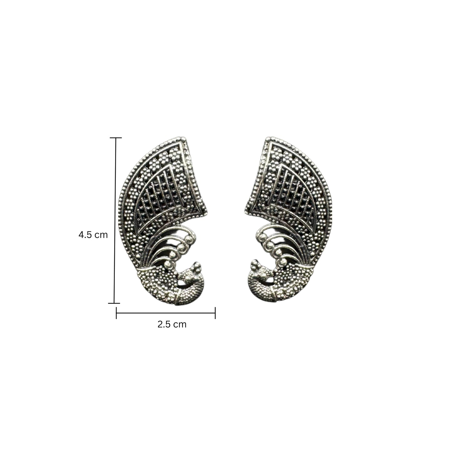 Kriva Peacock Fan Stud